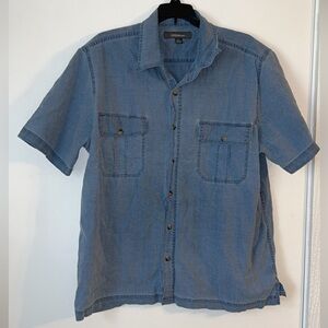 Croft & Barrow Casual Blue denim Button Down Shirt